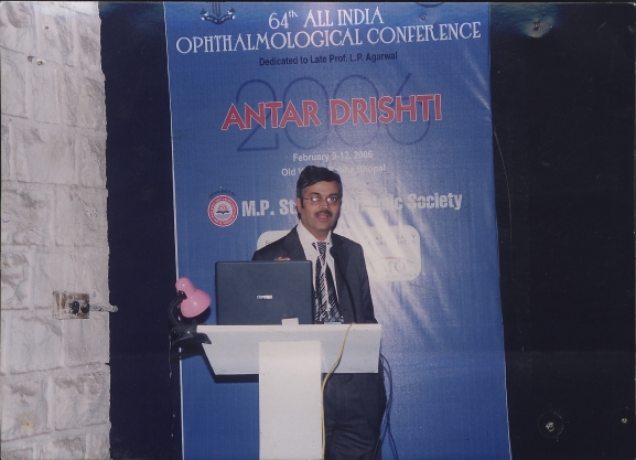 Dr. Vatsal Parikh in 64th AIOC